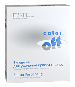COLOR OFF Emulsion for Permanent Hair Color Removal