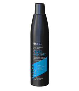 CUREX ACTIVE Sport and Fitness Shampoo and Gel for Hair and Body