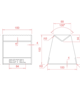 ESTEL foil dispenser