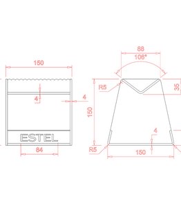 ESTEL foil dispenser